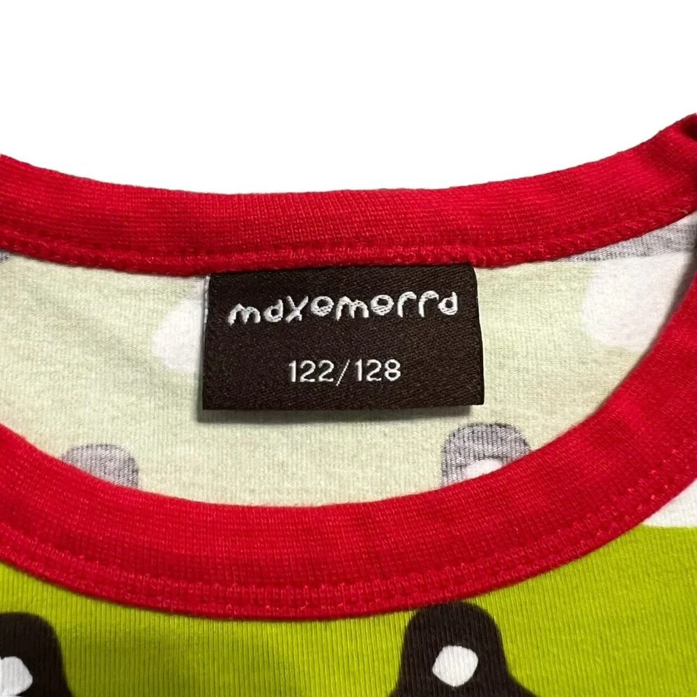 Maxomorra Sz 122/128 (7-8Y) Organic Mushroom Top